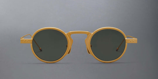 Thom Browne Titanium Round Sunglasses