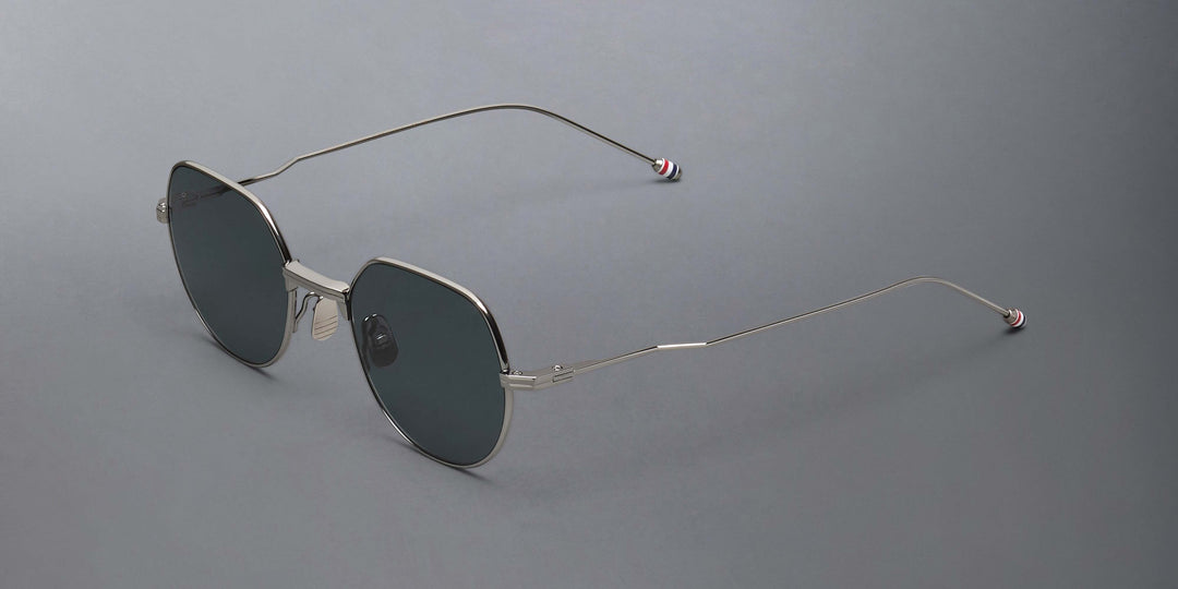 Thom Browne Titanium Round Sunglasses