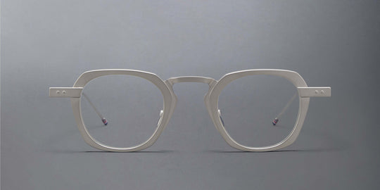 Thom Browne Titanium Square Eyeglasses