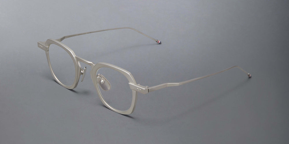 Thom Browne Titanium Square Eyeglasses