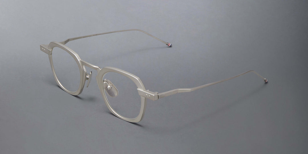 Thom Browne Titanium Square Eyeglasses