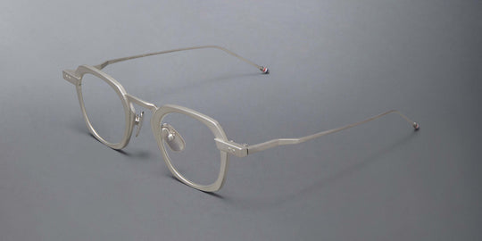 Thom Browne Titanium Square Eyeglasses