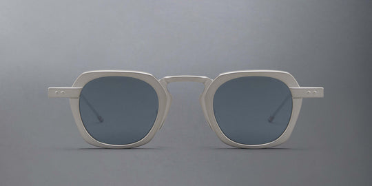 Thom Browne Titanium Square Sunglasses