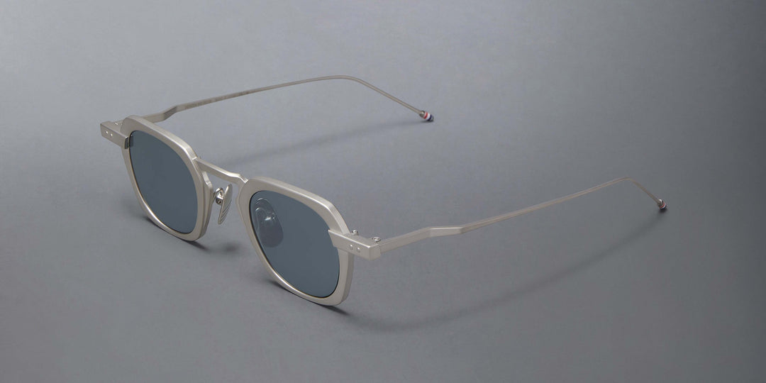 Thom Browne Titanium Square Sunglasses